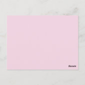 休日子猫はがき ポストカード (裏面)