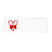 休日差出人住所ラベル ラベル (正面)