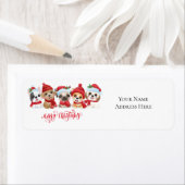 休日差出人住所ラベル ラベル (インサイチュ)