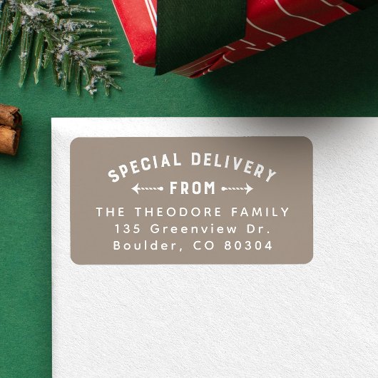 休日差出人住所特別配達中立 ラベル