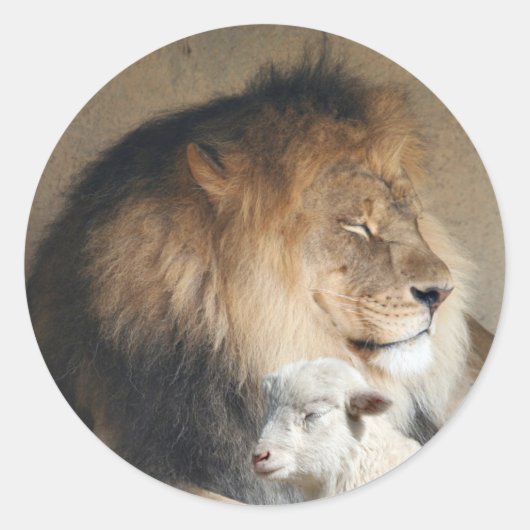 休日平和ステッカー ラウンドシール (正面)