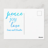 休日平和標識はがき ポストカード (裏面)