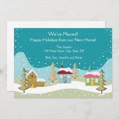 休日引っ越しのお知らせカード シーズンカード (正面/裏面)