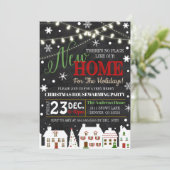 休日引っ越し祝いパーティーパーティの招待状 招待状 (スタンド正面)