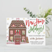 休日引っ越し祝いパーティーパーティー 招待状 (スタンド正面)