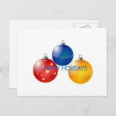 休日応援カード シーズンポストカード (正面/裏面)