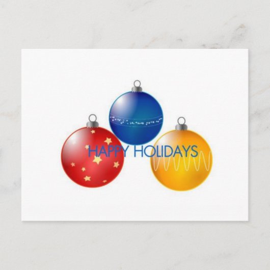 休日応援カード シーズンポストカード (正面)