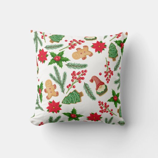 休日応援16x16 クッション (正面)