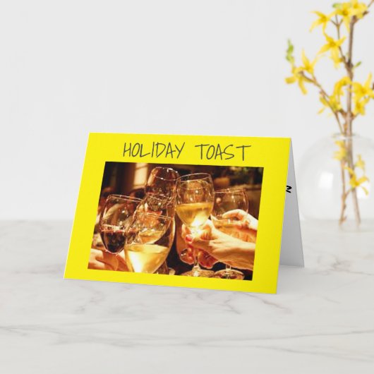 **休日応援** カード (黄色い花)