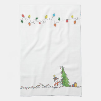 休日応援 キッチンタオル