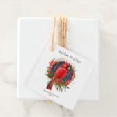 休日恵みリースユール（キリスト降誕祭）クリスマス（鳥）ショウジョウコウカンチョウ フェイバータグ (インサイチュ)