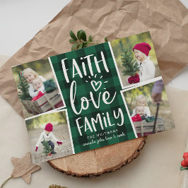 休日恵み |クリスマスフォトコラージュカード シーズンカード