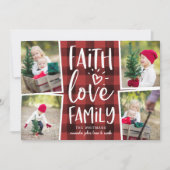 休日恵み |クリスマスフォトコラージュカード シーズンカード (正面)