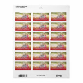 休日恵み |フォト住所 シール (フルシート)