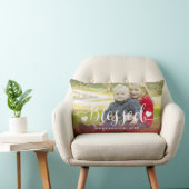 休日恵み |ホリデイ・フォト・ピロー ランバークッション (椅子)