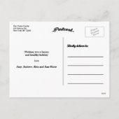 休日恵み |写真はがき シーズンポストカード (裏面)