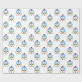 休日愛ラマ ラッピングペーパー (フラット)