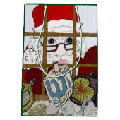 休日抱き枕 ミディアムペーパーバッグ (裏面)