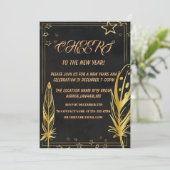 休日招待状用お祝い 招待状 (スタンド正面)