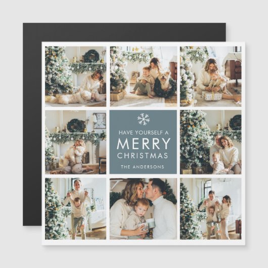 休日数々のの写真 |メリークリスマス |ギフト (正面/裏面)