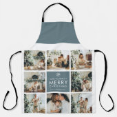 休日数々のの写真 |メリークリスマス |ギフト エプロン (正面)