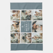 休日数々のの写真 |メリークリスマス |ギフト キッチンタオル (縦)