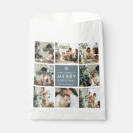 休日数々のの写真 |メリークリスマス |ギフト フェイバーバッグ (正面)