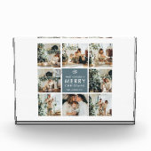 休日数々のの写真 |メリークリスマス |ギフト フォトブロック (正面)