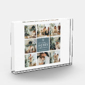 休日数々のの写真 |メリークリスマス |ギフト フォトブロック (左)