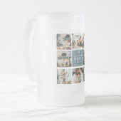 休日数々のの写真 |メリークリスマス |ギフト フロストグラスビールジョッキ (正面左)