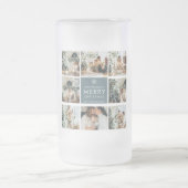 休日数々のの写真 |メリークリスマス |ギフト フロストグラスビールジョッキ (中央)