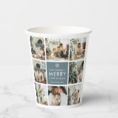 休日数々のの写真 |メリークリスマス |ギフト 紙コップ (正面)