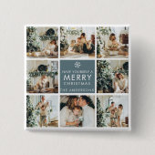 休日数々のの写真 |メリークリスマス |ギフト 缶バッジ (正面)