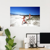 休日時刻 ポスター (ホームオフィス)