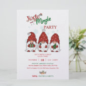 休日格言クリスマスパーティー 招待状 (スタンド正面)