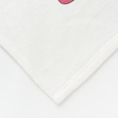 休日格言パーソナライズされたクリスマスファミリー フリースブランケット (角)