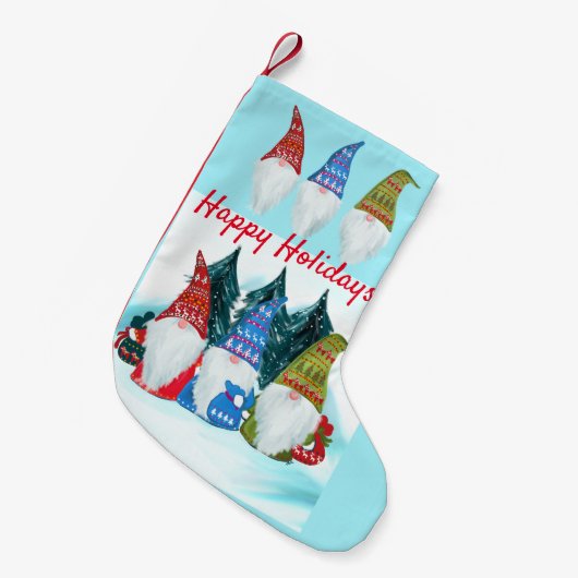 休日格言 スモールクリスマスストッキング (正面 (吊り時))