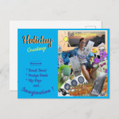 休日案内用はがき ポストカード (正面/裏面)