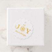 休日楽しむ雪 フェイバータグ (箱)