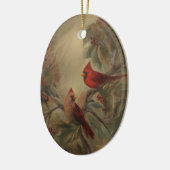 休日深紅色 セラミックオーナメント (左)