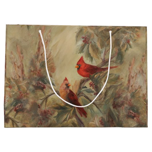 休日深紅色 ラージペーパーバッグ (裏面)