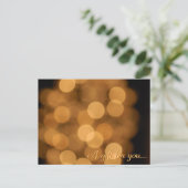 休日灯ギフト券 ポストカード (スタンド正面)