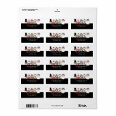 休日焼いた商品ラベル ラベル (フルシート)