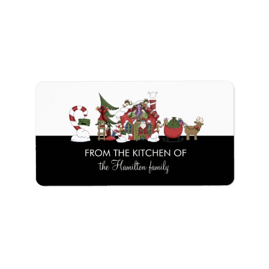 休日焼いた商品ラベル ラベル (正面)