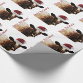休日牛 ラッピングペーパー (角)