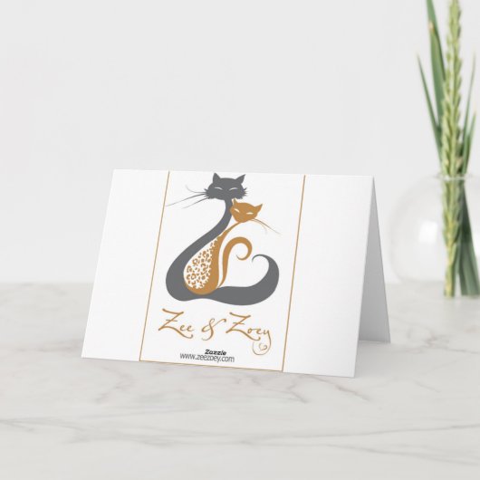 休日猫の挨拶状 シーズンカード (裏面)