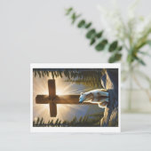 休日祈りの言葉 ポストカード (スタンド正面)