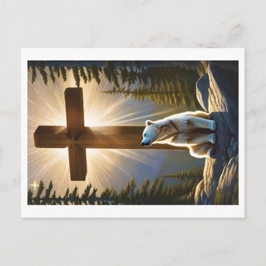 休日祈りの言葉 ポストカード (正面)