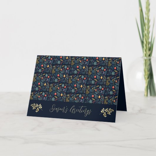 休日紅葉 シーズンカード (正面)