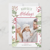 休日紅葉 |フォトカード シーズンカード (正面)